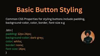 How to style buttons with CSS...