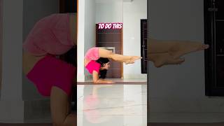 Elbow Stand Variation #advancedyoga #shortvideo #shorts