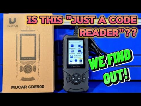 Can the MUCAR CDE900 Cover all Your Scan Tool Needs? We Find Out! Mucar CDE900 Unbox and Overview