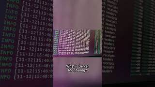 What is Server Monitoring?                  #infinitivecloud #webhosting #webhostingcompany