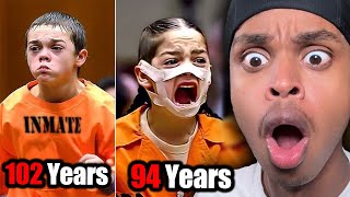 When KILLER Kids React To Life Sentences..