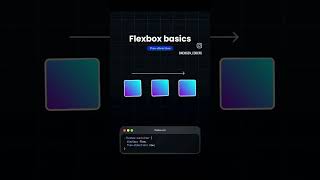 CSS Tips & Tricks || Flexbox basics ||  #coding #learningcoding #programminglanguage