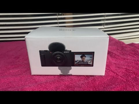 Unboxing the zv1f camera