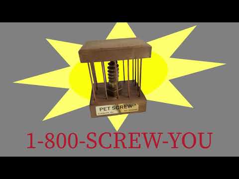 pet screw commercial