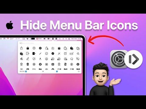 How to Hide Icons from Menu Bar on MacOS