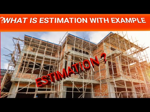 what is estimation || estimation and costing || estimation || what is estimate || costing || incivil