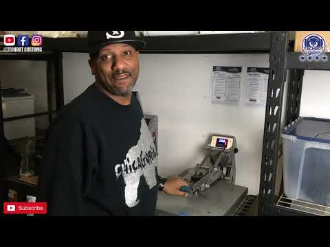 Sublimating a Red color tshirt | CottonSubs FIELD TEST our first customer.