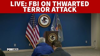 LIVE: FBI gives update on thwarted terror attack in Charlotte, North Carolina