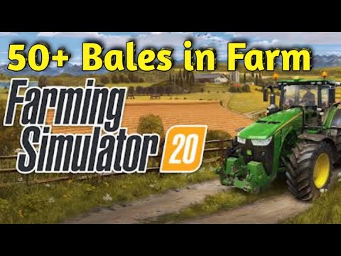 🔥🔥🎮50+ Bales In One Farm || Farming Simulator 20 Timelapse ||🔥🔥🎮