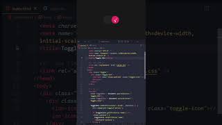 Animated Toggle Button with JavaScript | ON-OFF Toggle Button Using HTML, CSS, and JS .