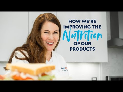 How We’re Improving the Nutrition of Our Products