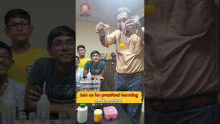 Turmeric Indicator-practical learning @ajpatelinstitute #practicallearning #ajpatelinstitute #scienc