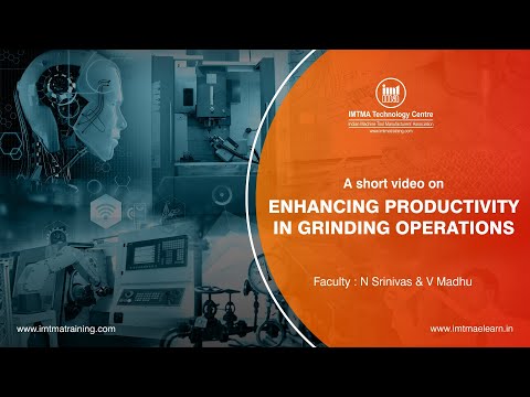 Enhancing Productivity in Grinding Operations