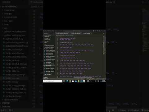 Turtle 🐢 Maze Game Using Python ♥️💕#shortvideo #viralshorts #turtle_maze