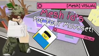 Mesh Id's For Your CUSTOM MOVESET In Jujutsu Shenanigans