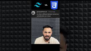 Normal CSS vs Tailwind CSS in React 🔥 | Which One Should You Use?