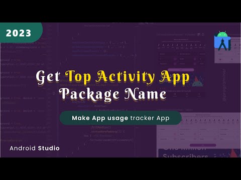 How to get Top Activity App Package Name 2023