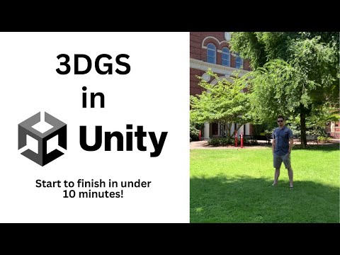 How to View 3D Gaussian Splatting Scenes in Unity