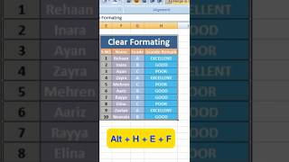 Formatting In MS Excel #exceltutorial #exceltricks #excelformulas #excelshorts #excellearning