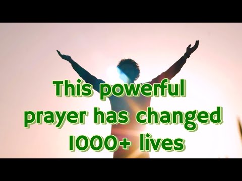 Do This Prayer For 7 Days - Your Life Will Never Be The Same (Proven!)