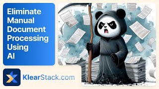 Eliminate Manual Document Processing Using KlearStack AI