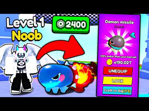 Starting over as NOOB with OP SECRET in Climb And Jump Tower.. IT'S INSANE! (Roblox)