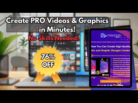 🎬 Create Stunning Videos & Graphics in Minutes – No Skills Needed! 🚀🔥