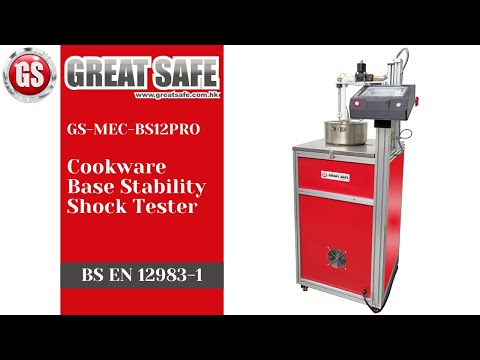 EN 12983-1 Cookware Base Stability Shock Tester