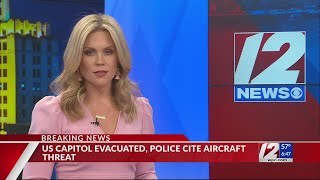 Police order evacuation of US Capitol over aircraft threat