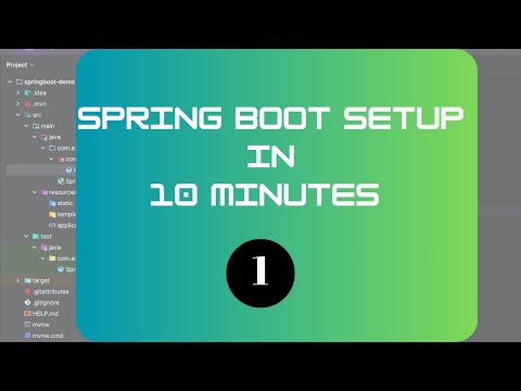 Spring Boot Setup & Project Structure Explained (Step-by-Step 2025)