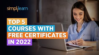 Top 5 Courses with Free Certificates In 2026 | Free Certification Courses Online 2026 | Simplilearn