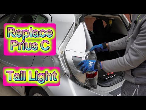 Toyota Prius C Tail Light Assembly Replacement