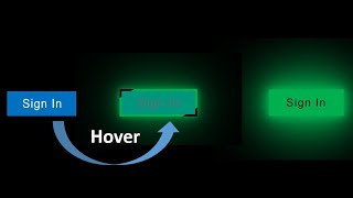Button Hover Glow Effect | HTML CSS Animation #css #csstricks
