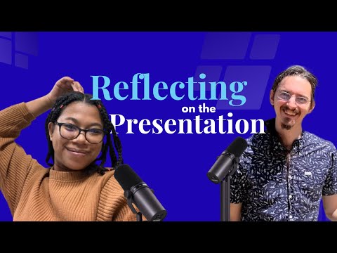 I finished my presentation. Now what?