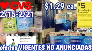 🔥ofertas VIGENTES NO anunciadas en CVS 2/15/26 - 2/21/26