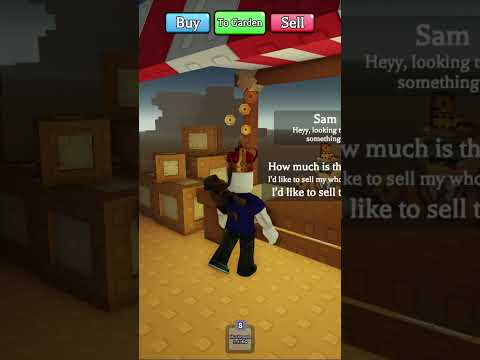 Selling my Mutated Palm Tree in Grow Money... #roblox #growmoney #expensive