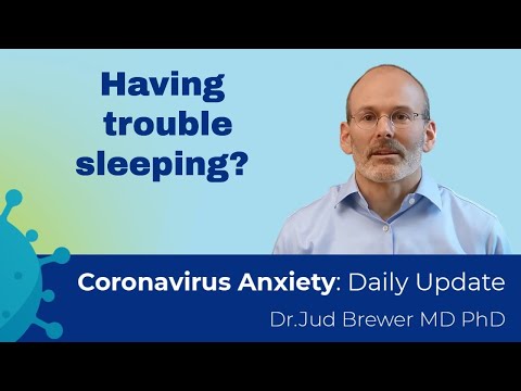 How to sleep when you are anxious (3 key tips) (Coronavirus Anxiety Daily Update #8)
