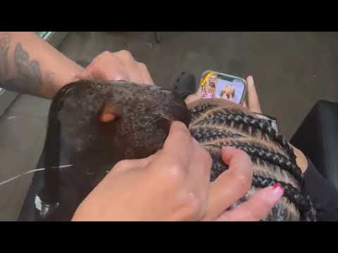 How to do Tribal Braids w/ Knotless