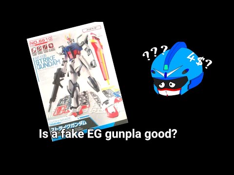 Fake EG Strike Gundam review