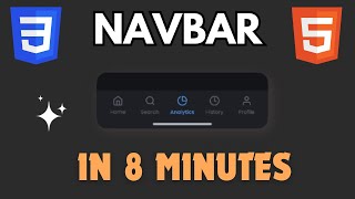 Create Awesome Navbar Using Flexbox🤩
