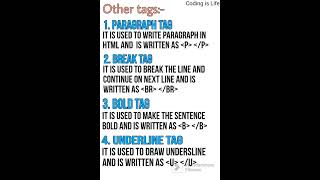 HTML Notes 📝📝📝📝 #codingislife #codingisfun  #learnwithfun #codes #coder #webdeveloper