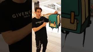 The Cartoon Bag Illusion! 😱🎒 #shorts