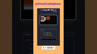 Padding vs. Margin in HTML & CSS | Design Like a Pro! 💻✨ #shorts #shortvideo #short #video #fyp