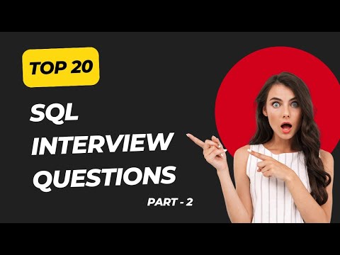 Top 20 SQL Interview Questions You Must Know for Data Analyst Interviews #sql #sqlserver