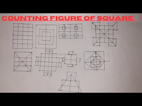 Counting square tricks/ Counting figure reasoning