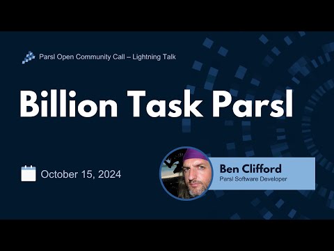 Billion Task Parsl
