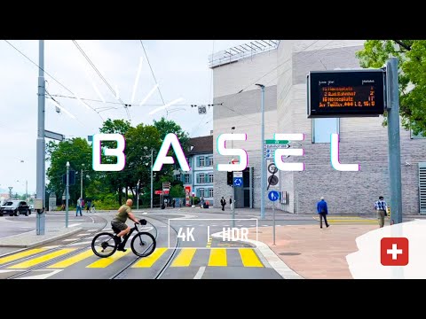 【4K ✧ Basel】  🇨🇭 Town walk • Cultural ⌜Oasis⌟ where history, culture, and charm converge • 🌟