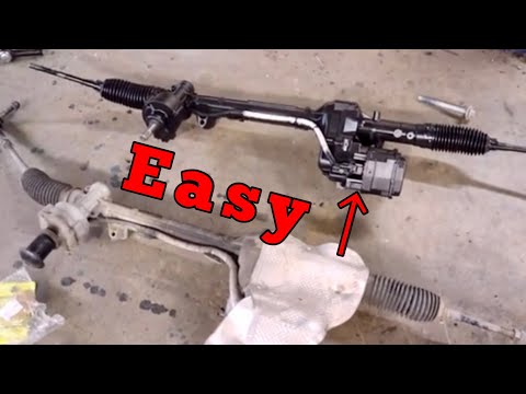 How to DIAGNOSE and REPLACE a steering gear the easy way, on a 2014 Ford Explorer