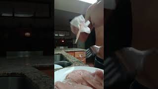 Chicken Tender Cooking Hack🔱 #gym #madprotein #gymfood #cookinghack #shortsvideo