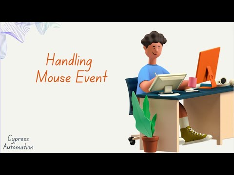 Interacting with Element | Handling Mouse Event | Cypress Advanced Tutorial | Study Supreme Part 15
